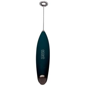 Epare Milk Frother Handheld Battery Operated Teal Stainless Steel‎ Whisk New